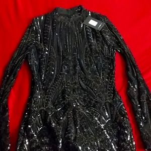 Black Fashion nova dress